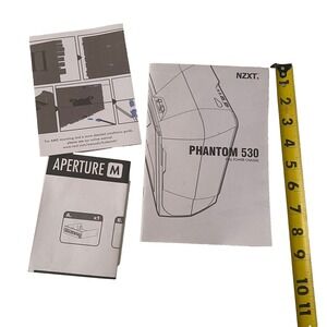 NZXT Phantom 530 Full Tower Chassis Manual + Aperture M + AMD Installation Book